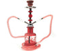Tanya Hookah Kit #2- 2 Hose Hookah Combo 18" Hookah Jatiimports LLC Red