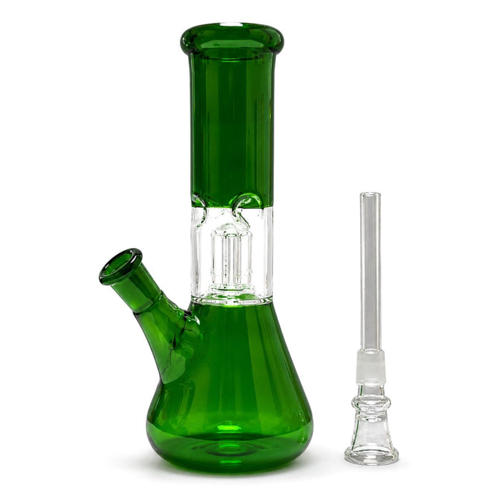 8" Color Rush Percolator Bong Glass Bong Super Supplys Inc