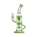 9" Fab Klein Recycler – Premium Glass Rig with Matrix Perc for Superior Filtration Glass Bong Small Biz Distributors