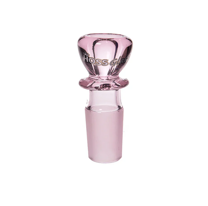 Hoss Glass | 19mm Full colour chunky snapper bowl [YX20C] Bowl · Popper Smoking Cat Distribution Pink