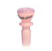 Hoss Glass | 19mm Full colour chunky snapper bowl [YX20C] Bowl · Popper Smoking Cat Distribution Milk Pink
