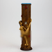 12.6" Resin water bong Glass Bong-Girl [AH184] Resin · Silicone · Plastic Bong Canadian Distributor Brown