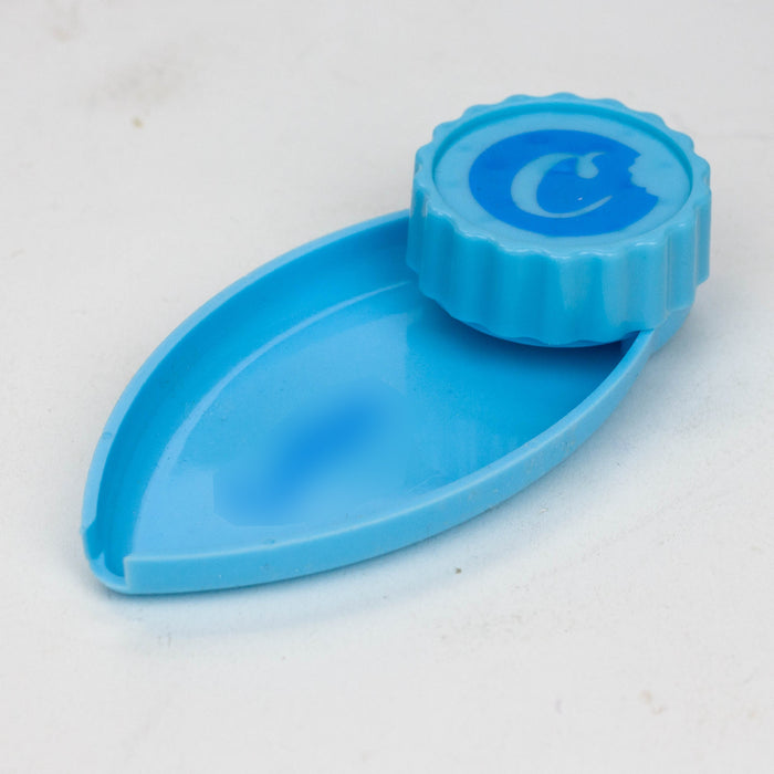 2" Plastic Tobacco Grinder with Tray Regular Grinder BANKA