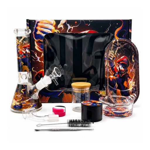 Firestorm Plumber 11-Piece Beaker Bong Gift Set Bundle Super Supplys Inc Default Title