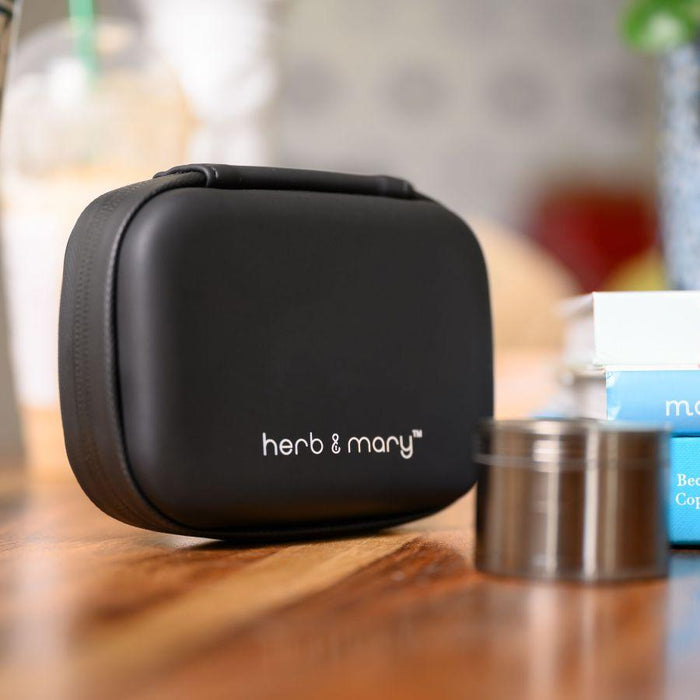 Herb & Mary | Hard accessory carrying case Pouch Herb & Mary