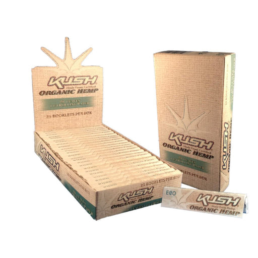 KUSH® | Organic Hemp Rolling Paper 1 - 1/4" Size NIBO Distribution 1 1/4 Size