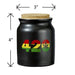420 rasta color stash jar Jar Roast and Toast Gifts