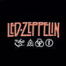 Led Zeppelin | "Insignia," Men's T-Shirt Black - Officially Licensed Short Sleeve Philcos