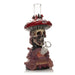 LIT® Silicone | 10.5" Shroom Skull Water Pipe [TS235] Resin · Silicone · Plastic Bong Smoking Cat Distribution