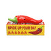mini chili pepper pipe - red Ceramic Pipe Roast and Toast Gifts