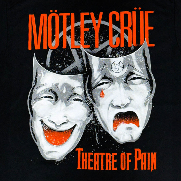 Mötley Crüe | "Theatre Of Pain" Unisex T-Shirt-Black- Officially Licensed Short Sleeve Philcos