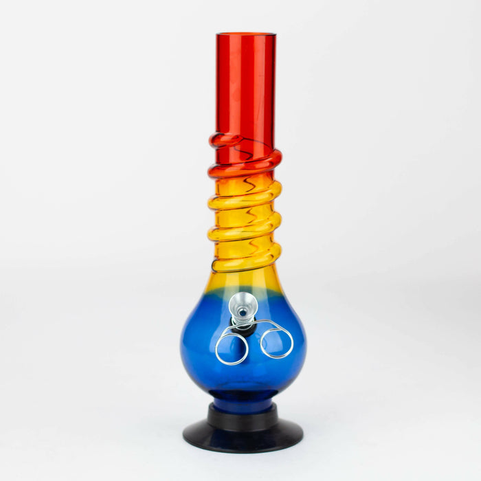 10" acrylic water pipe-MA05 Acrylic Bong JJ Distribution