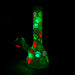 10" 3D Glass Bong With My Pet Design – Glow in the Dark Glass Bong 777 Smoke