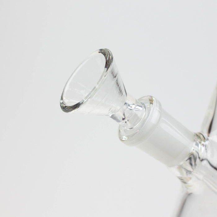 8" DANK Mini Bong with Colour Bottom Glass Bong Northern Aurora Trading Ltd