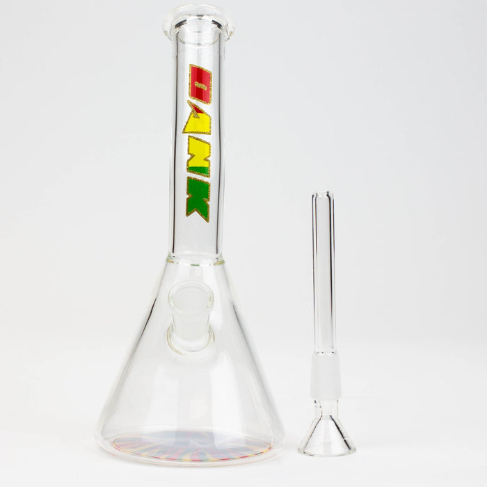 8" DANK Mini Bong with Colour Bottom Glass Bong Northern Aurora Trading Ltd