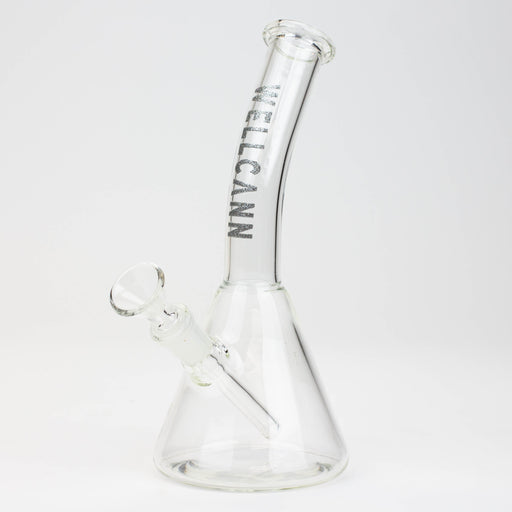 8" WellCann Mini Bong Glass Bong Northern Aurora Trading Ltd Silver