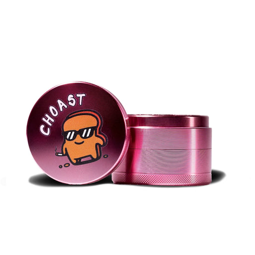 Choast | 4pc Aluminum Grinder 63MM Regular Grinder Choast Rolls Inc. Pink