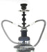 Tanya Hookah Kit #2- 2 Hose Hookah Combo 18" Hookah Jatiimports LLC Black