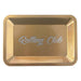 Rolling Club | Metal Rolling Tray - Small Tray Maq Distributors Gold