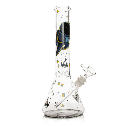 Red Eye Glass® | 12" Astro Boy Beaker Bong (REG203) Glass Bong Smoking Cat Distribution