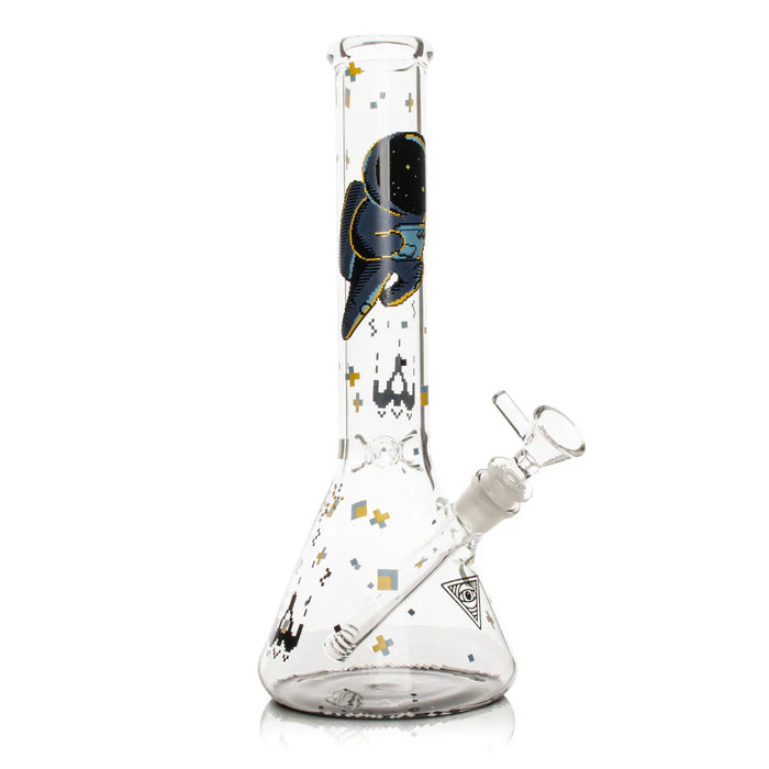 Red Eye Glass® | 12" Astro Boy Beaker Bong (REG203) Glass Bong Smoking Cat Distribution