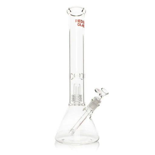 Red Eye Glass 16" Dual Chamber Matrix Perc Beaker Bong Glass Bong Smoking Cat Distribution Default Title