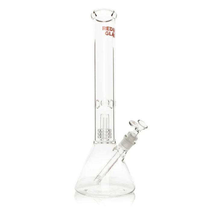 Red Eye Glass 16" Dual Chamber Matrix Perc Beaker Bong Bongs Smoking Cat Distribution Default Title