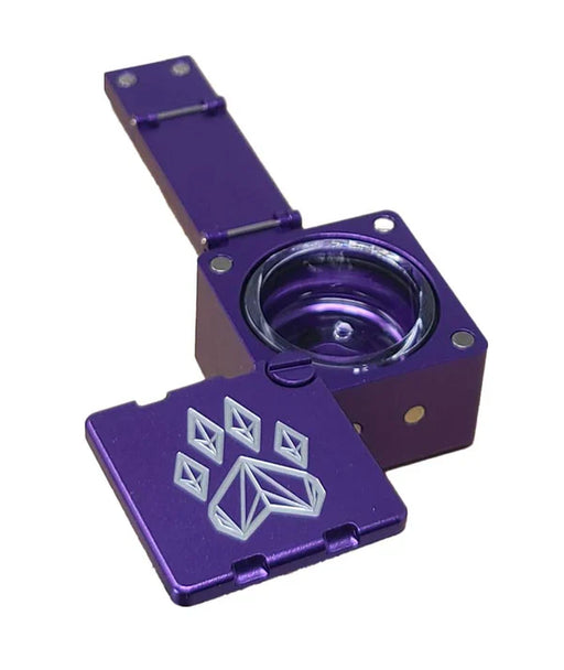 Wolf Grinders | The Scorpion Pipe Metal Pipe Wolf Grinders Purple