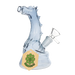 Sesh Gear | 6" Puff The Magic Dragon Waterpipe Glass Bong Smoking Cat Distribution Grey