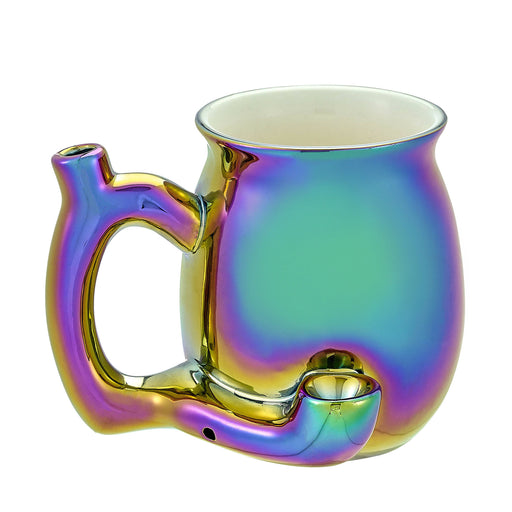 electroplated Iridescent Roast & Toast mug Mug Pipe Roast and Toast Gifts