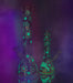 Cheech & Chong® Glass | 10" Tie Dye Glow-in-the-Dark Water Pipe [CC170] Glass Bong Smoking Cat Distribution