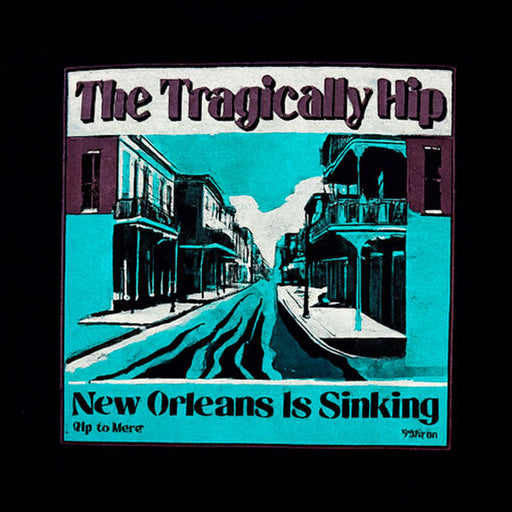 The Tragically Hip | "New Orleans" Men's T-Shirt Black - Officially Licensed Short Sleeve Philcos