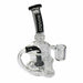 BoroSci | 6" Circ Recycler Glass Rig Glass Rig Maq Distributors Black