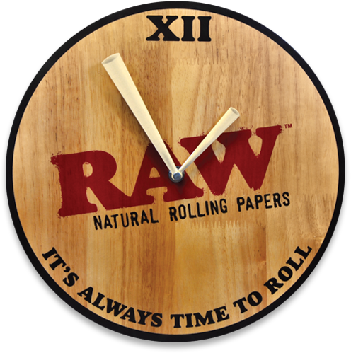 RAW | WOODEN CLOCK