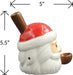 Roast & Toast Santa Pipe Ceramic Pipe Roast and Toast Gifts
