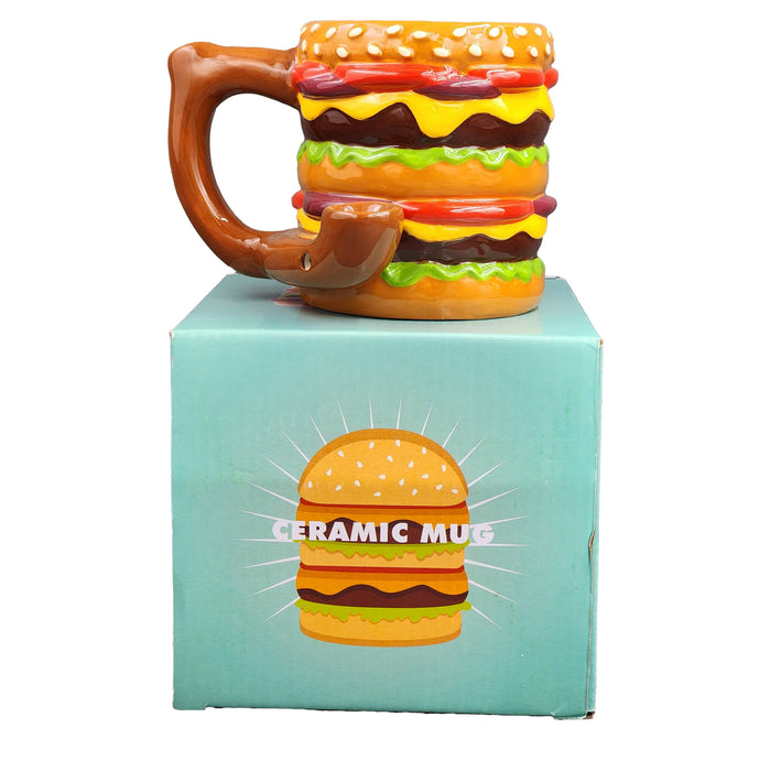 Cheeseburger pipe mug from gifts by Fashioncraft®
