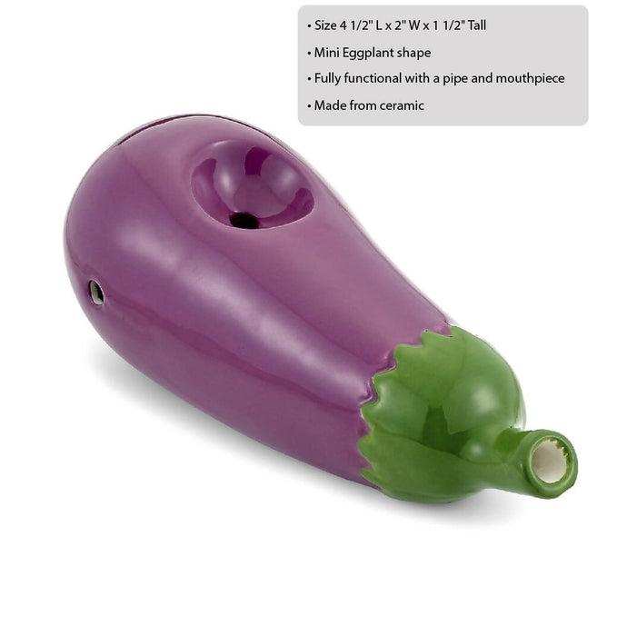 mini eggplant pipe