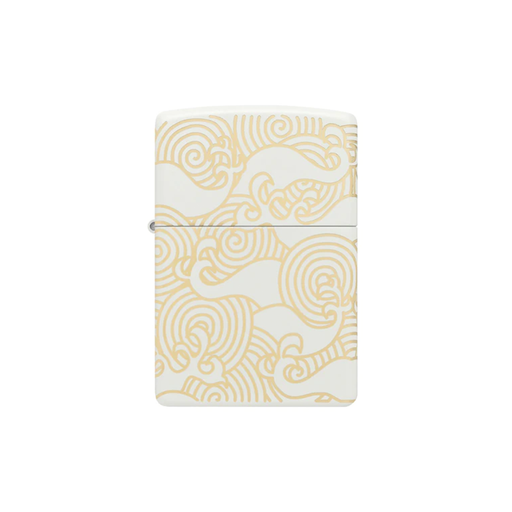 Zippo 48909 Waves Design Zippo Lighter ONE