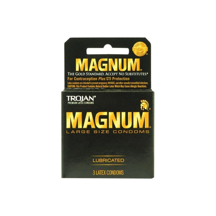 Trojan Magnum Large Pack of 6 Condom ONE