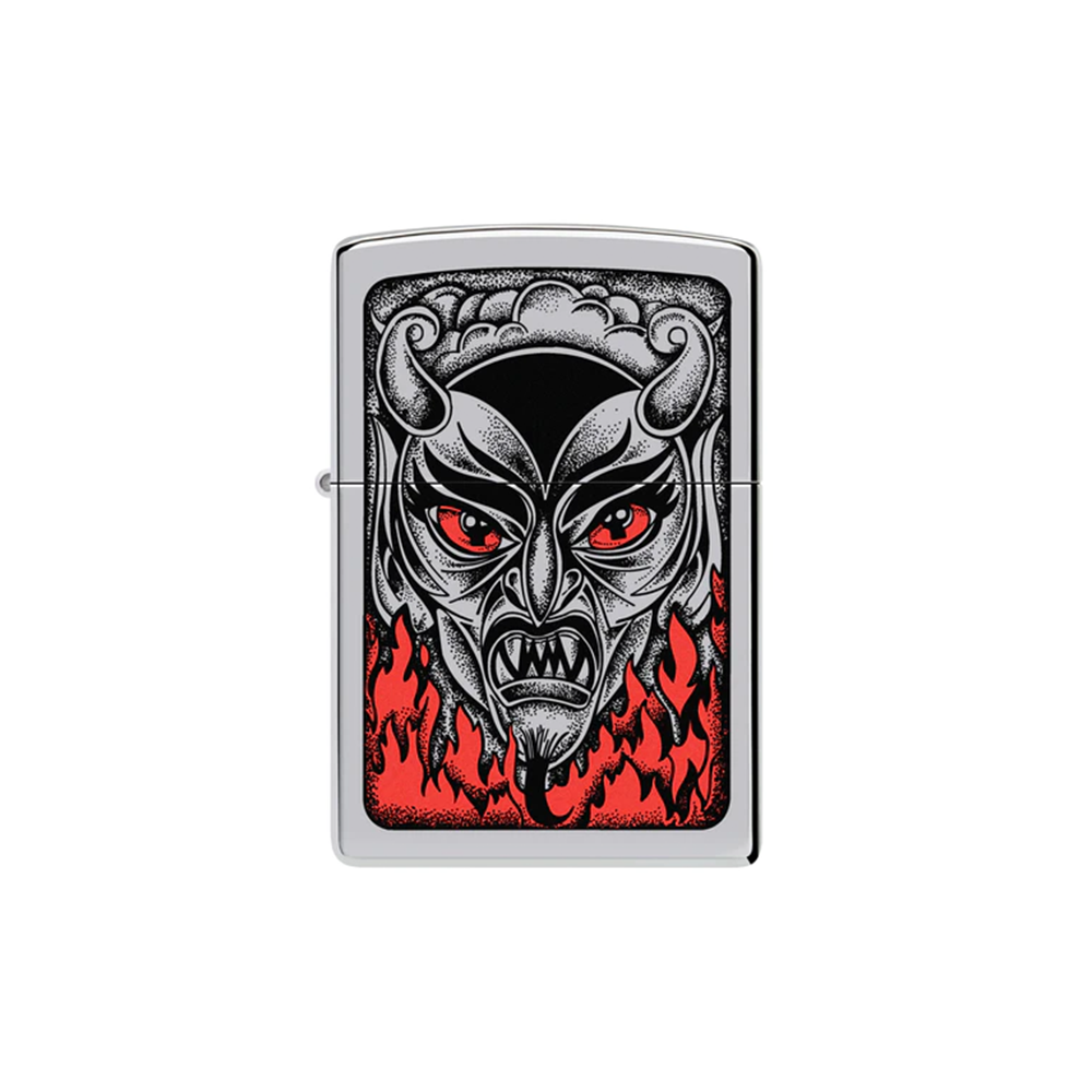 Zippo 250-110234 Devil BS FIRE DOWN BELOW — Bong Outlet Canada