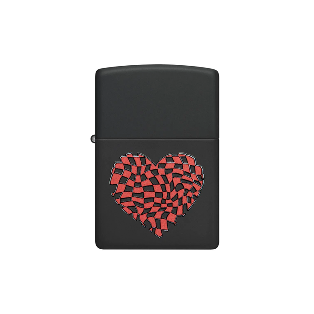 Zippo 48719 Checkered Heart — Bong Outlet Canada