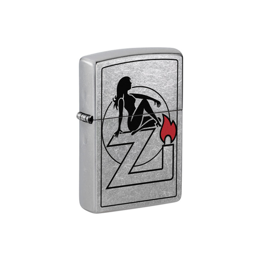 Zippo 207-110241 Flame Girl Lady with Z Zippo Lighter ONE