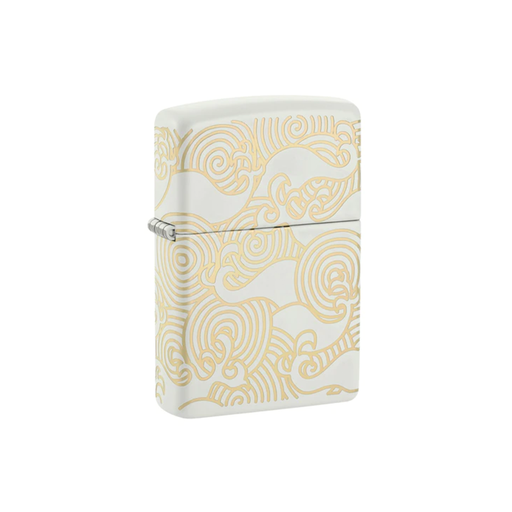 Zippo 48909 Waves Design Zippo Lighter ONE