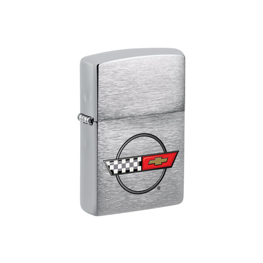 Zippo 200-110255 Chevrolet Corvette Checker Flag Zippo Lighter ONE