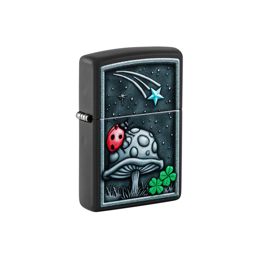 Zippo 48724 Ladybug Design Zippo Lighter ONE