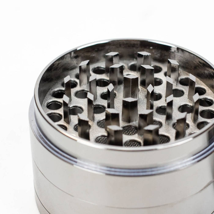 6.3 cm (2.5 inch) Spice Grinder, 4 Part, Vintage, Ancient Symbol Design, Magnetic Lid, Durable Zinc Alloy, Pollen Catcher - Leaf-Way Brand Accessories Regular Grinder Leaf-Way Store