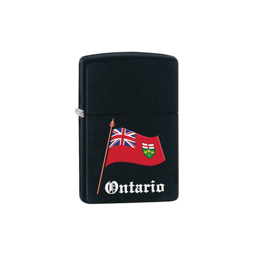 Zippo 078243 Souvenir Flag of Ontario Zippo Lighter ONE