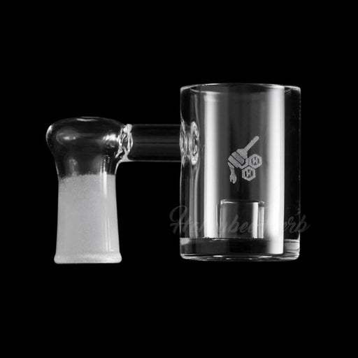 Honeybee Herb - CORE REACTOR SIDECAR QUARTZ BANGER - 90° DEGREE | YL Banger · Oil Burner Honeybee Herb 14 mm Female