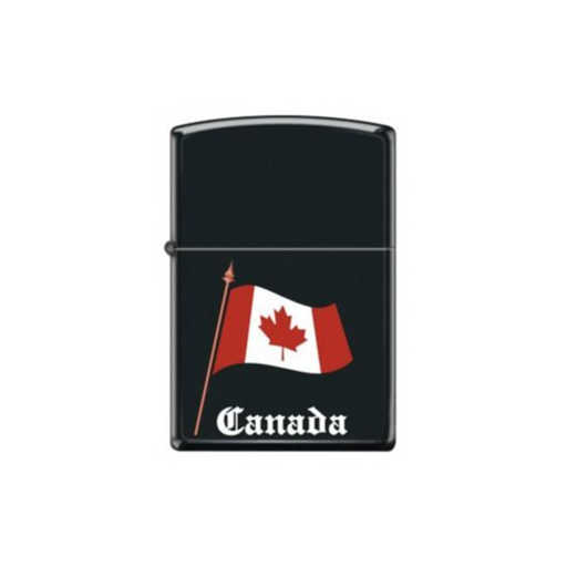 Zippo 11546 Souvenir Flag of Canada Zippo Lighter ONE
