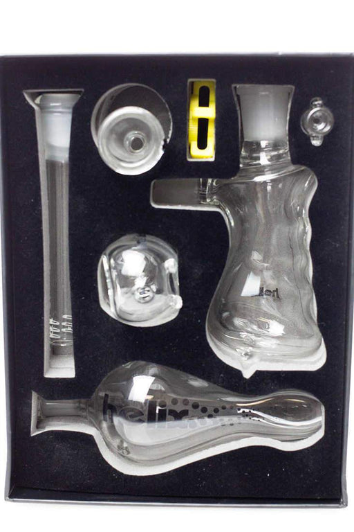 HELIX 3-in-1 glass pipe set- - One Wholesale